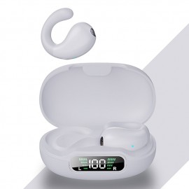 Q92 TWS Wireless Headset Clip On Ear Bluetooth Earphone With Mic Touch Ear-Clip Earring Earbuds Hifi Bass Sport Music Headphones
