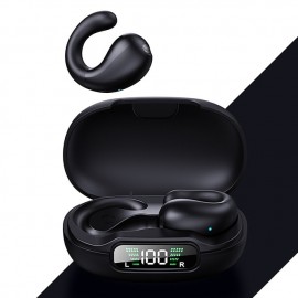 Q92 TWS Wireless Headset Clip On Ear Bluetooth Earphone With Mic Touch Ear-Clip Earring Earbuds Hifi Bass Sport Music Headphones
