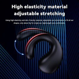 Q92 TWS Wireless Headset Clip On Ear Bluetooth Earphone With Mic Touch Ear-Clip Earring Earbuds Hifi Bass Sport Music Headphones
