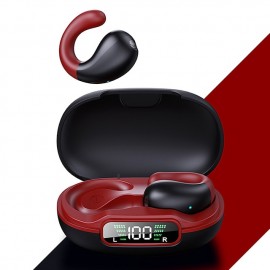 Q92 TWS Wireless Headset Clip On Ear Bluetooth Earphone With Mic Touch Ear-Clip Earring Earbuds Hifi Bass Sport Music Headphones

