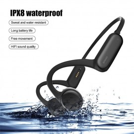 Bone Conduction Bluetooth Earphone X18 Pro Wireless Headphones IPX8 Swimming IPX4 Waterproof Headset Built-in 8GB
