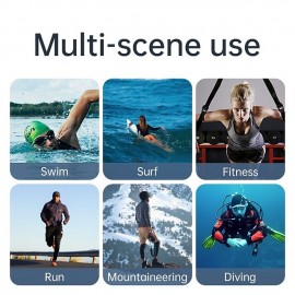 Bone Conduction Bluetooth Earphone X18 Pro Wireless Headphones IPX8 Swimming IPX4 Waterproof Headset Built-in 8GB
