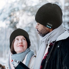 Stocking Stuffers For Men Women Wireless Beanie Hat With Headphones Birthday Presents Unique Gift Idea For Men Dad Husband Him
