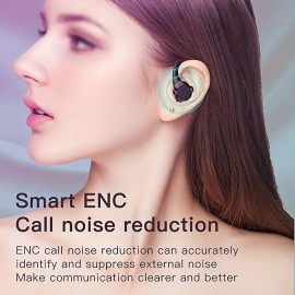 TWS Hanging Ear Wireless Headphones Enjoy Music Calls & Sports With Noise Reduction & Comfort
