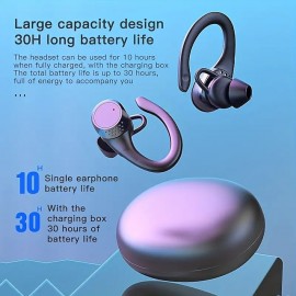 TWS Hanging Ear Wireless Headphones Enjoy Music Calls & Sports With Noise Reduction & Comfort
