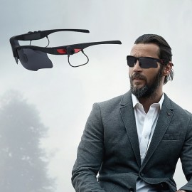 Smart Bluetooth 5.0 Eyelasses Polarized Lenses Men Women Sports Outdoor Glasses With In-Ear BT Earphones Headphones
