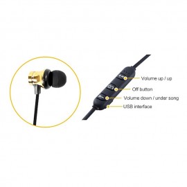 Earphone In-Ear Magnetic Stereo Headset Headphone Outdoor Bluetooth Gift

