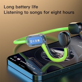 iMosi X6 Bone Conduction Headphone Ear Hook Bluetooth5.0 Sports Ergonomic Design Wireless Sports earbuds Handsfree Running Gaming Bluetooth Earphone
