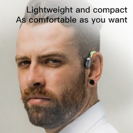 iMosi X6 Bone Conduction Headphone Ear Hook Bluetooth5.0 Sports Ergonomic Design Wireless Sports earbuds Handsfree Running Gaming Bluetooth Earphone
