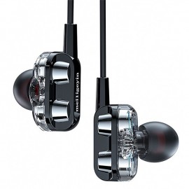 3.5mm 9D HiFi Wired Headphones With Bass Earbuds Stereo Earphones Music Headphones Sport Earphones Gaming Headset With Mic
