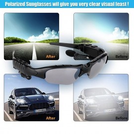 iMosi Q7 Bluetooth Eyeglasses Headphones Smart Open Ear Audio Glasses Speaker On Ear Ergonomic Design Stereo UV Protection Polarizing lenses
