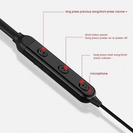 Bluetooth Headphones Neckband Wireless Headset Noise Cancelling Stereo Earbuds Sport Sweatproof Earphones with Mic for IPhone Android Phone
