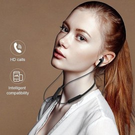 Bluetooth Headphones Neckband Wireless Headset Noise Cancelling Stereo Earbuds Sport Sweatproof Earphones with Mic for IPhone Android Phone

