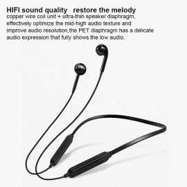 Bluetooth Headphones Neckband Wireless Headset Noise Cancelling Stereo Earbuds Sport Sweatproof Earphones with Mic for IPhone Android Phone
