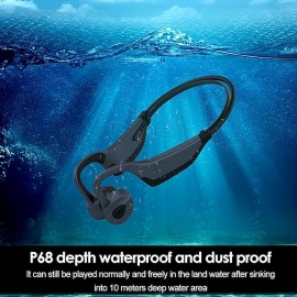 Swim Bone Conduction Headphones Bluetooth Wireless Earphone 16GB MP3 Music Player Waterproof Earbuds Fitness Sport Headset

