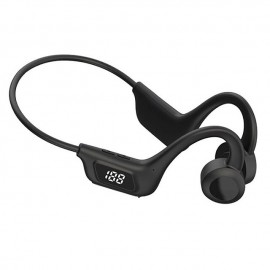 Sports Headphones Bone Conduction Earphones Wireless Bluetooth 5.2 Waterproof  Noise Reduction Headsets Mic MP3 Support SD Card
