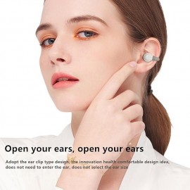 1Pc Open Ear Wireless Earphone Sport Headphone HiFi Sound Game Headset Ear Clip Earbud for Sport Running Yoga Jogging

