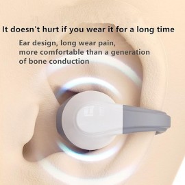 1Pc Open Ear Wireless Earphone Sport Headphone HiFi Sound Game Headset Ear Clip Earbud for Sport Running Yoga Jogging
