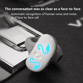1Pc Open Ear Wireless Earphone Sport Headphone HiFi Sound Game Headset Ear Clip Earbud for Sport Running Yoga Jogging
