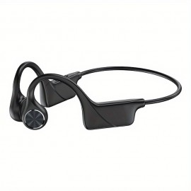 Bone Conduction HeadphonesWireless Open-Ear Headphones With Built-in Mic IPX7 Waterproof Sport Headset For Running Cycling Workout Gym
