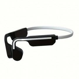 Wireless Bone Conduction TWS Audio Headphones Ear Mounted Sports Headphones Wireless Connection Sporty Waterproof Earless Design Long Battery Life Light Weight And Easy To Wear
