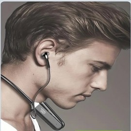 Neck Headphones Stereo Power Display BT Headphones Neck Neck Sports Headphones Christmas Gift For Women/Kids/Children/Men/Adults
