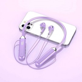 Neck Headphones Stereo Power Display BT Headphones Neck Neck Sports Headphones Christmas Gift For Women/Kids/Children/Men/Adults
