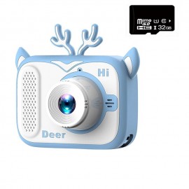 Mini Portable Digital Camera For Children Dual Hd Video Recorder/general Definition 2000w Single Camera Pixels For Children Gift For Children
