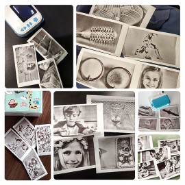 Children's Instant Print Camera 32G With Thermal Printer Kids Digital Photo Camera Girl's Toy Child Camera Video Boy's Birthday Christmas Gift

