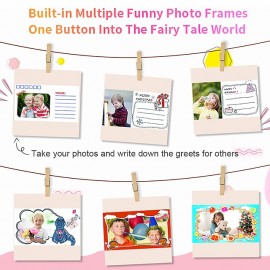 Children's Instant Print Camera 32G With Thermal Printer Kids Digital Photo Camera Girl's Toy Child Camera Video Boy's Birthday Christmas Gift
