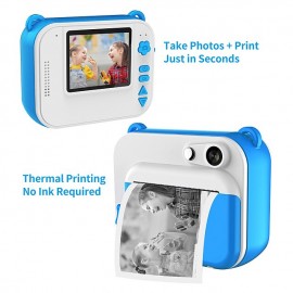 Children's Instant Print Camera 32G With Thermal Printer Kids Digital Photo Camera Girl's Toy Child Camera Video Boy's Birthday Christmas Gift
