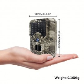 1080P 20MP Tracking Camera Hunting Camera With 120 PIR Sensor 0.3 Trigger Time Tracking Game Camera IP56 Waterproof Used For Wildlife Monitoring
