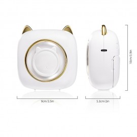 Mini Portable Printer Thermal Printing Sticker Wireless Inkless Mini Pocket Printer Self-adhesive Label Printer Photo Printer
