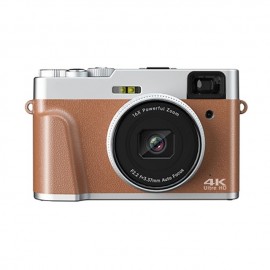 4K Digital Camera Autofocus 48MP Photo Recording Video Digital Camera 16X Zoom Portable Digital Camera With Viewfinder Function Rotation Button Fashion Design One-click Switch Between Different Modes
