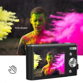 Digital Camera 1080P 48 Mega Pixels Vlogging Camera with 16X Zoom Mini Cameras Video Recorder Camcorder for Beginners Christmas Birthday Gift
