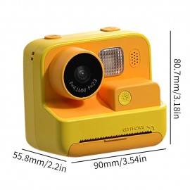 Kids Instant Print Camera Thermal Printing Camera for Children 1080P HD Video Digital Photo Camera Toys Boy Girls Birthday Gift
