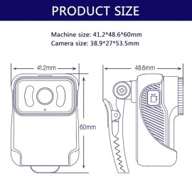 1080P HD Portable body Action Camera CS02 WiFi DV Waterproof Camcorder Loop Recording IR Night Vision Cam MP4 Video

