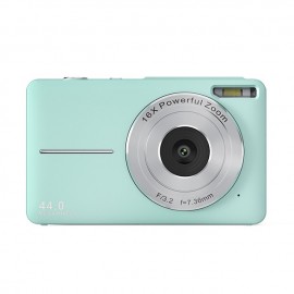 Digital Camera 1080P 44MP Vlogging Camera with LCD Screen 16X Zoom Compact Portable Mini Rechargeable Camera Gifts for Students Teens Adults Girls Boys
