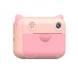 Kids Instant Print Camera 1080P HD Front and Rear Dual Mirror Digital with Photo Paper Kids Toy Camera
