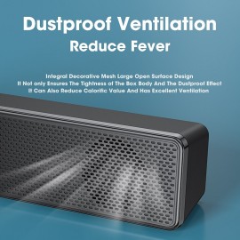 4D Surround Sound BT 5.0 Speakers Computer Speakers Stereo Subwoofer Suitable For Laptop Computer Theater TV Soundbar Box Home Theater
