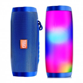 Wireless Speaker Bluetooth-compatible Speaker Microlab Portable Speaker Powerful High Outdoor Bass TF FM Radio with LED Light
