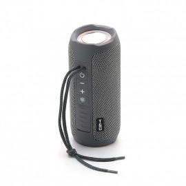 T&G227 Portable Bluetooth Speaker Wireless Bass With LED Color Light, Subwoofer Outdoor Waterproof Column Boombox Stereo Music FM
