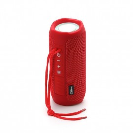 T&G227 Portable Bluetooth Speaker Wireless Bass With LED Color Light, Subwoofer Outdoor Waterproof Column Boombox Stereo Music FM
