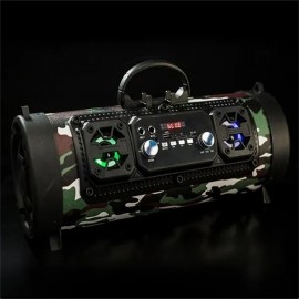 New USB /AUX/ TF Card Phone PC Subwoofer Speakerphone Wireless Bluetooth Portable Speaker Surround Stereo Outdoor Speaker
