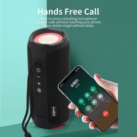 TG227 Portable Bluetooth Speaker Wireless Bass Subwoofer Waterproof Outdoor Column Boombox Music Center FM TFStereo Loudspeaker
