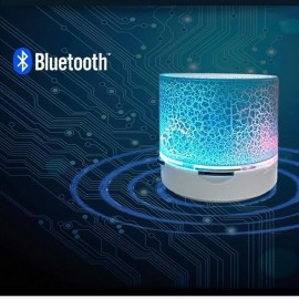 A9 Bluetooth Mini Speaker Wireless Speaker Colorful LED TF Card USB Subwoofer Portable MP3 Music Sound Column For PC Phone

