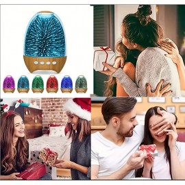 Wireless Night Light Wireless Speaker Touch Control Bedside Table Lamp 7-Color LED Portable Wireless Speakers Rechargeable Table Lamp Gift For Adult Teens Kids Boys And Girls
