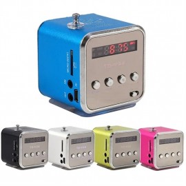 Mini Portable Stereo Audio Speaker Music Player FM Radio TF Card U Disk Support
