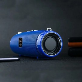Clear Stereo Sound Professional IPX7 Waterproof Outdoor HIFI Column Speaker Wireless Bluetooth Speaker Subwoofer Sound Box Support FM Radio TF Mp3 Player
