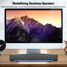 iMosi X8 Bluetooth Speaker Bluetooth USB LED Light Stereo Sound Wireless Speakers Speaker For Laptop Mobile Phone Projector

